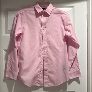 Pink boys dress shirt